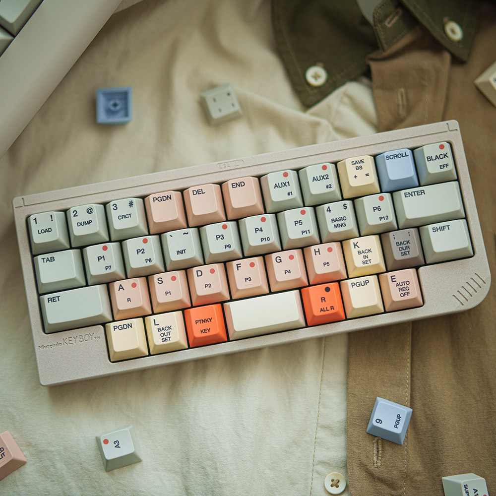 Retro Gaming Keycaps - Copritasti FBB S9000 stile retrò per