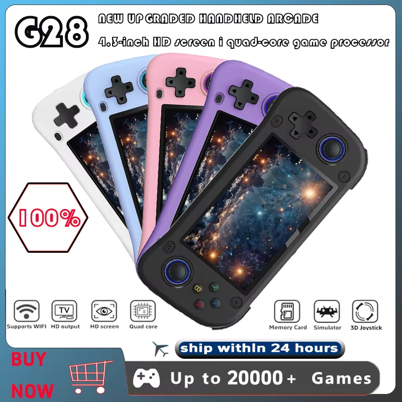Retro Gaming Device Handheld - Console di Gioco Portatile Retro G28