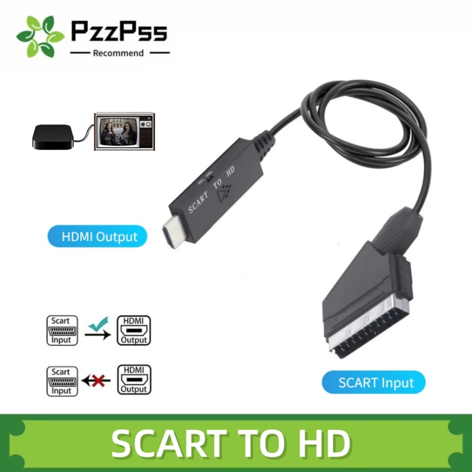 Scart To Hdmi - Convertitore Scart a HDMI 1M, Scart