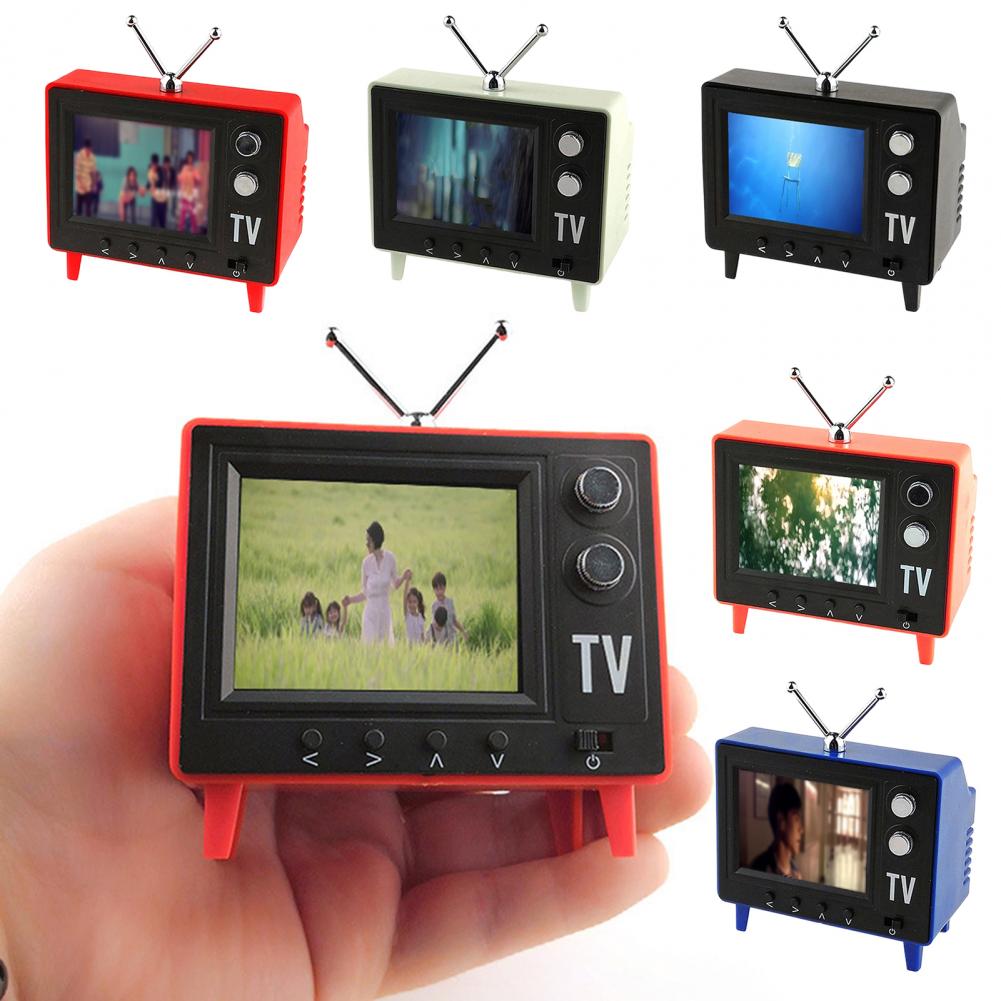 Retro Gaming Tv - Mini TV Cartoon, Lettore TV Retrò