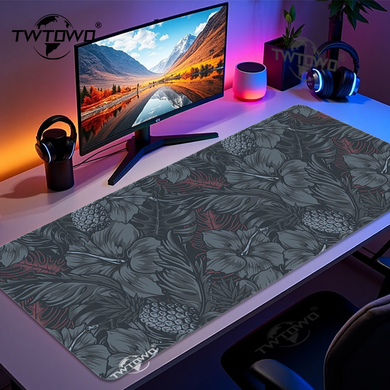 Retro Gaming Xl - Tappetino per mouse Retro Flowers Gaming