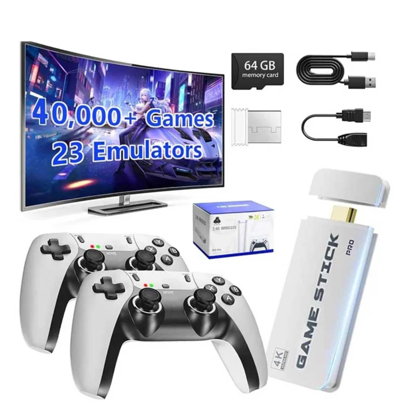 Retro Gaming Tv - M15 4K TV Game Stick 64GB