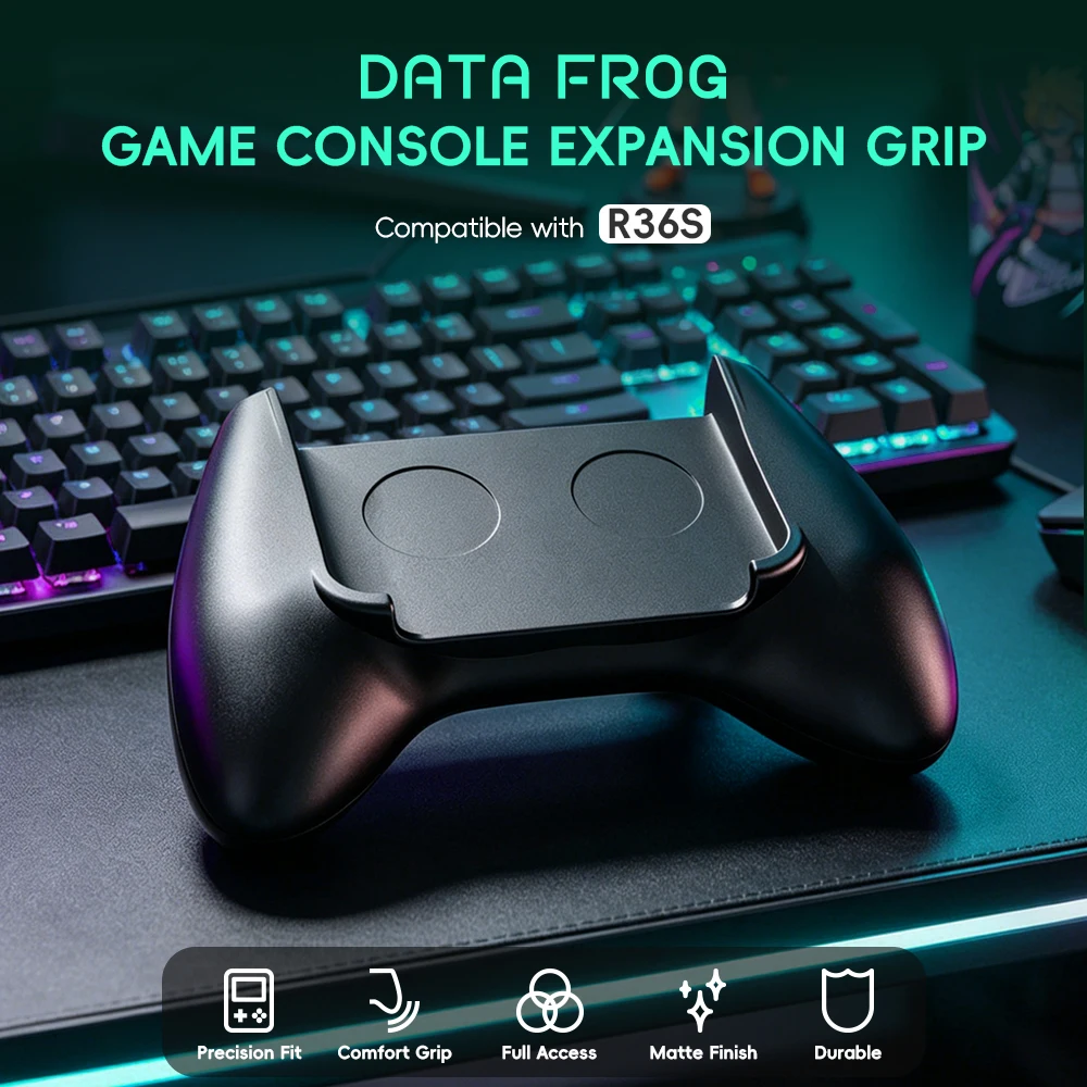 Retro Gaming Portable - Data Frog R36S Game Grip, impugnatura