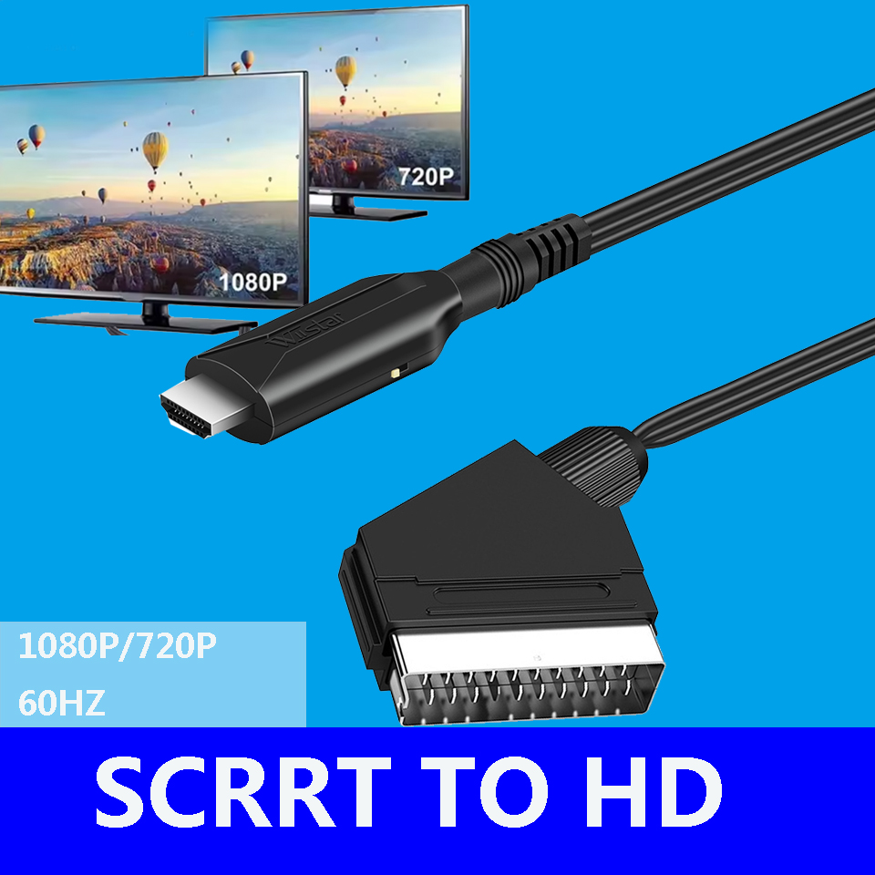 Scart To Hdmi - Adattatore convertitore audio di lusso da
