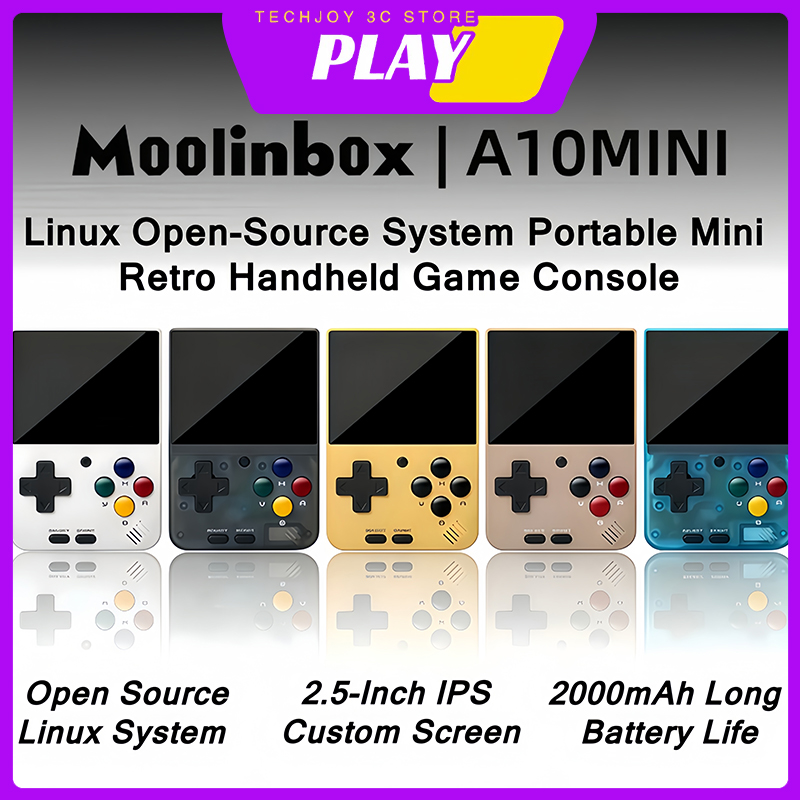 Retro Gaming Device Handheld - Moolinbox A10Mini Console di Gioco Portatile