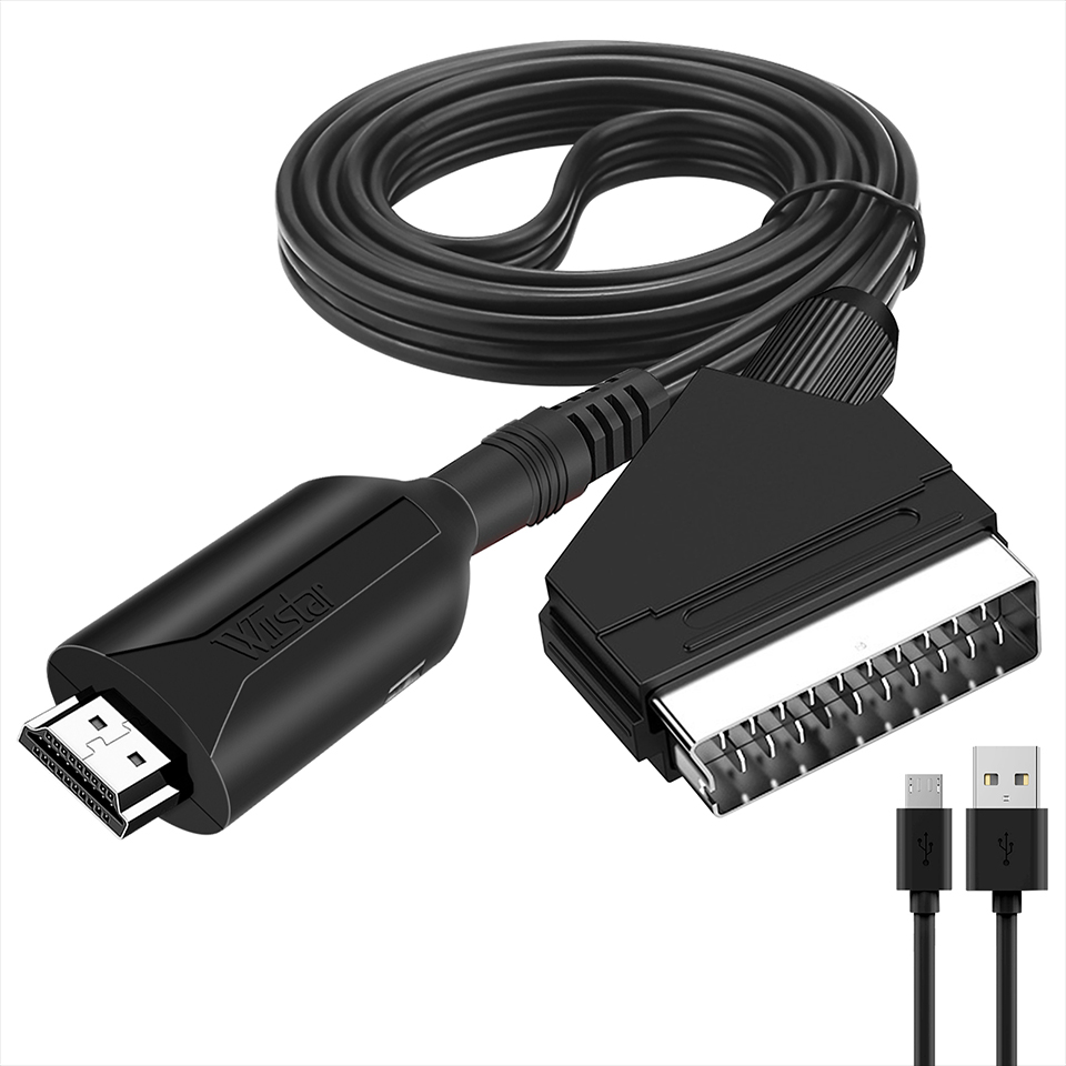 Scart To Hdmi - Cavo adattatore convertitore audio di lusso