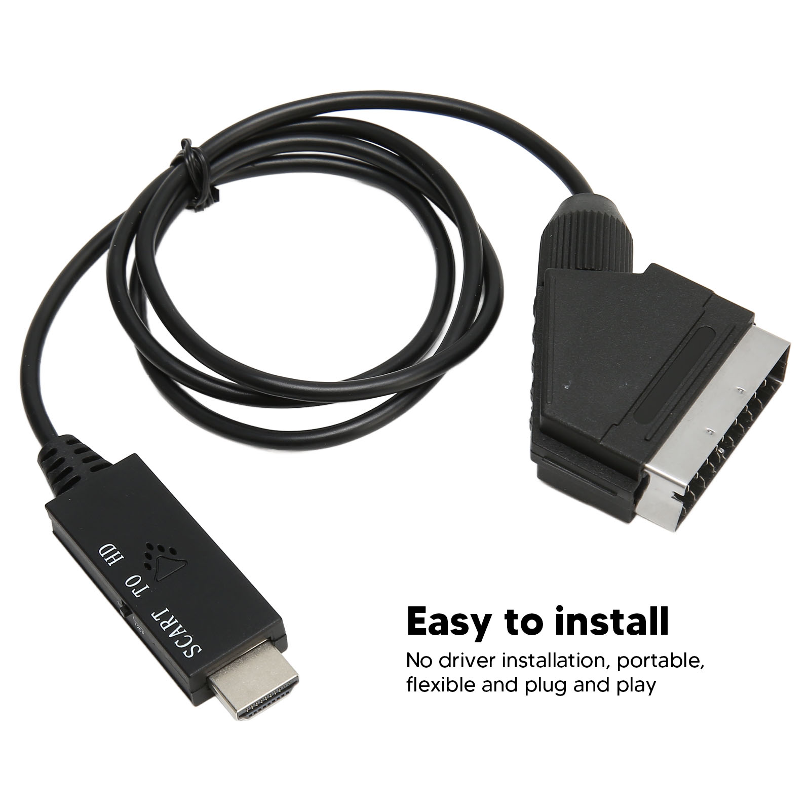 Scart To Hdmi - Convertitore Interfaccia Multimediale SCART a HD,