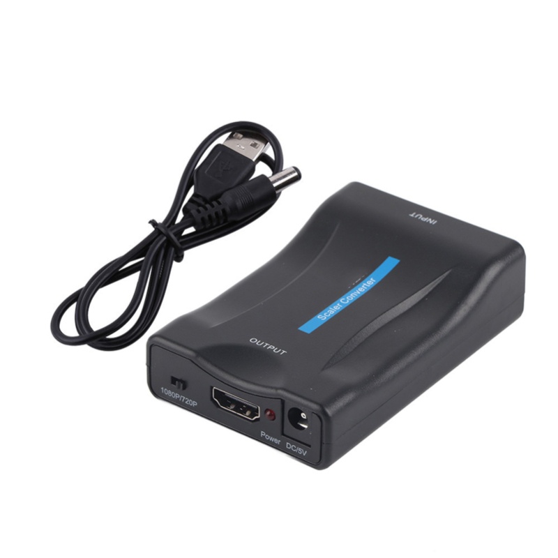 Scart To Hdmi - Convertitore Scart a HDMI, Adattatore Audio