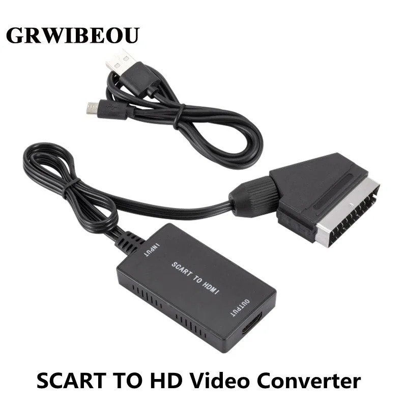 Scart To Hdmi - Convertitore SCART a HDMI con cavo