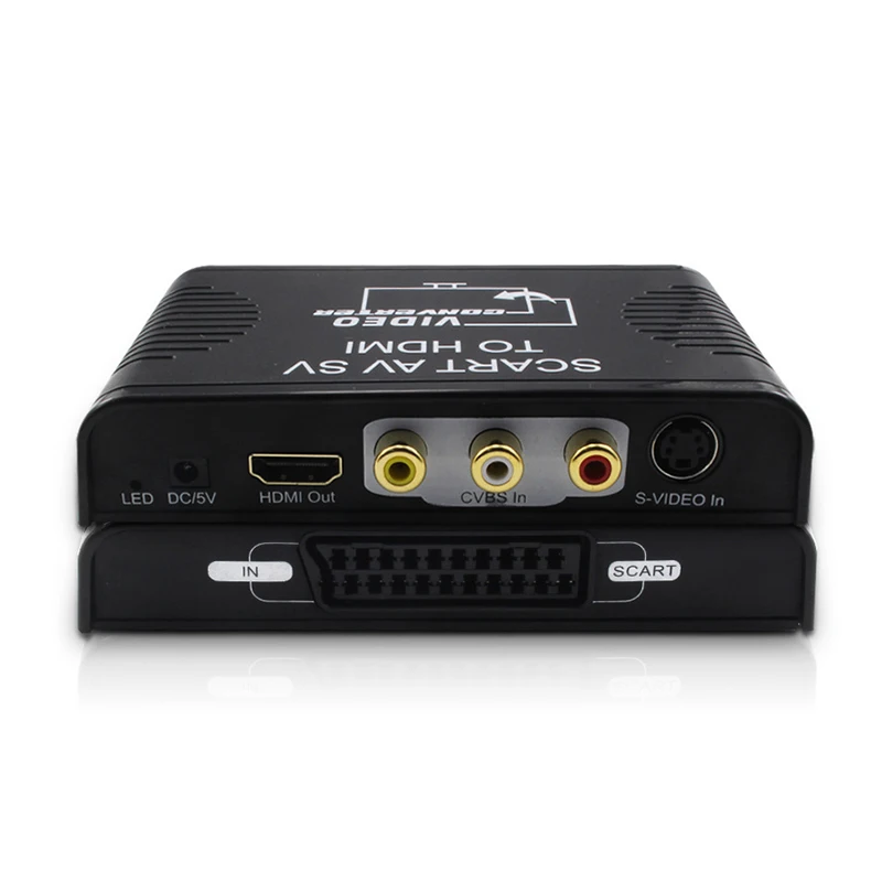 Scart To Hdmi - Convertitore S-video composito AV Scart a