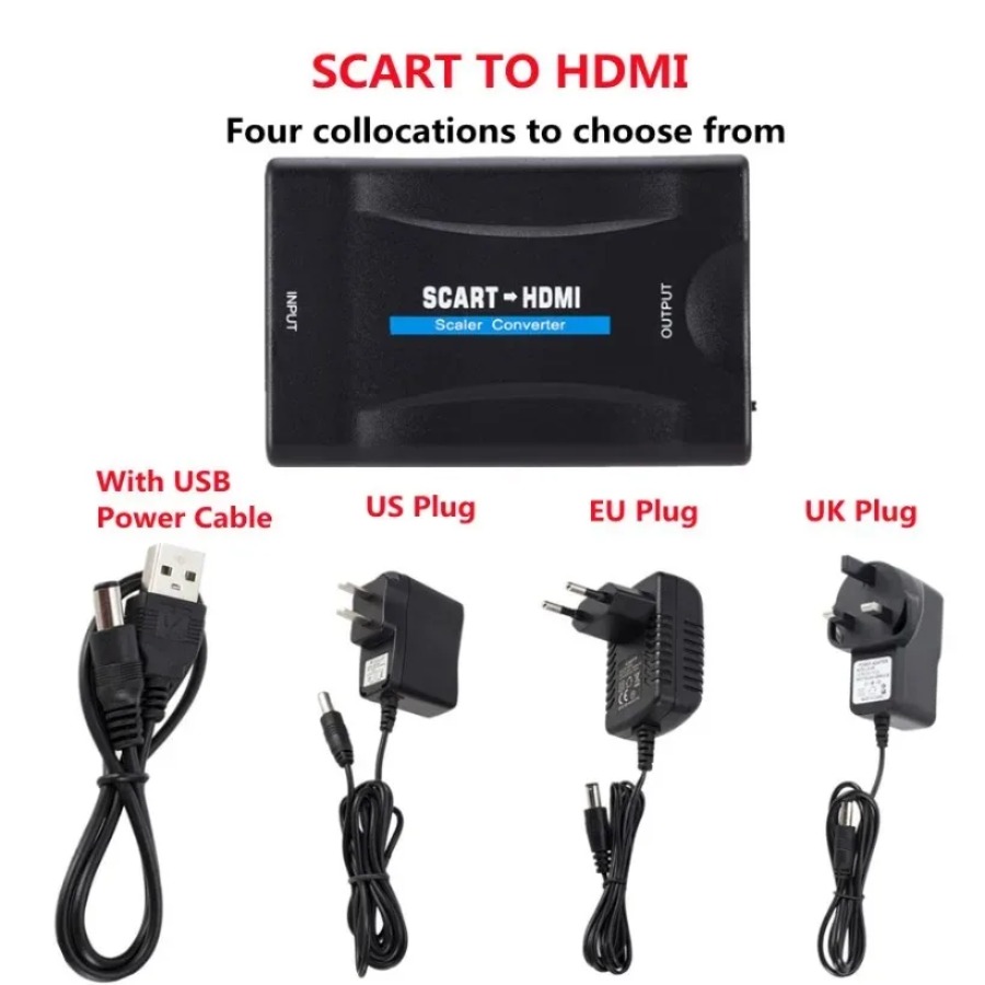 Adattatore convertitore audio  - Scart To Hdmi recensione e prezzo