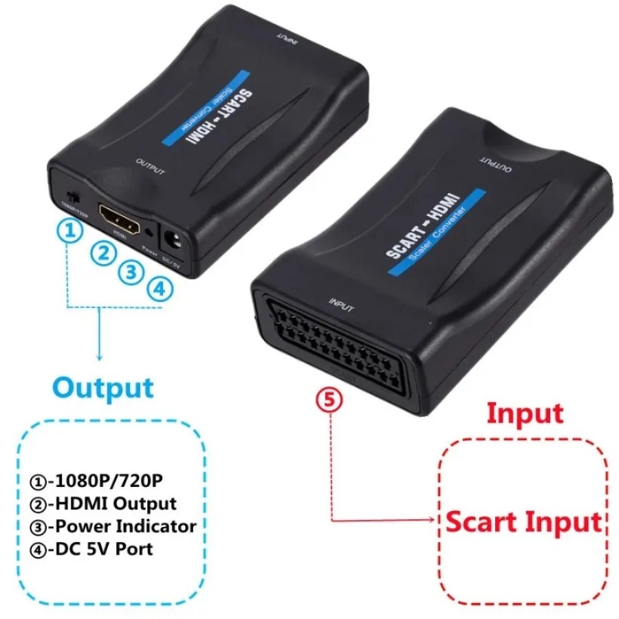 Adattatore convertitore audio  - Scart To Hdmi recensione e prezzo