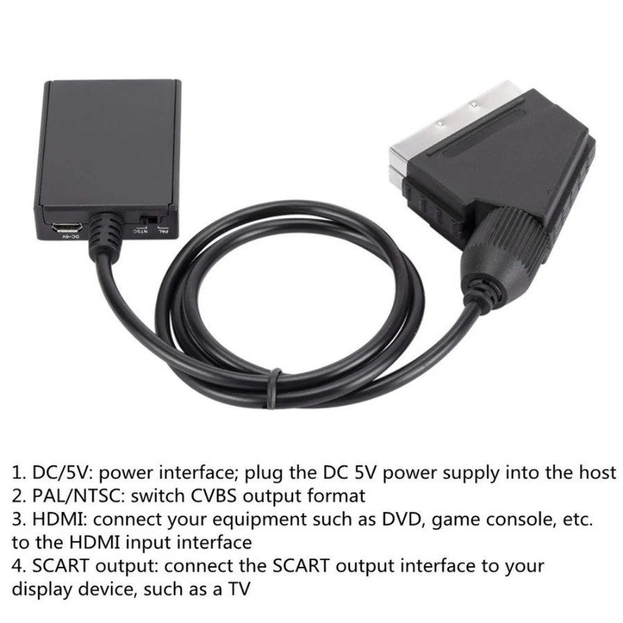 Convertitore HDMI-compatibile  - Scart To Hdmi recensione e prezzo