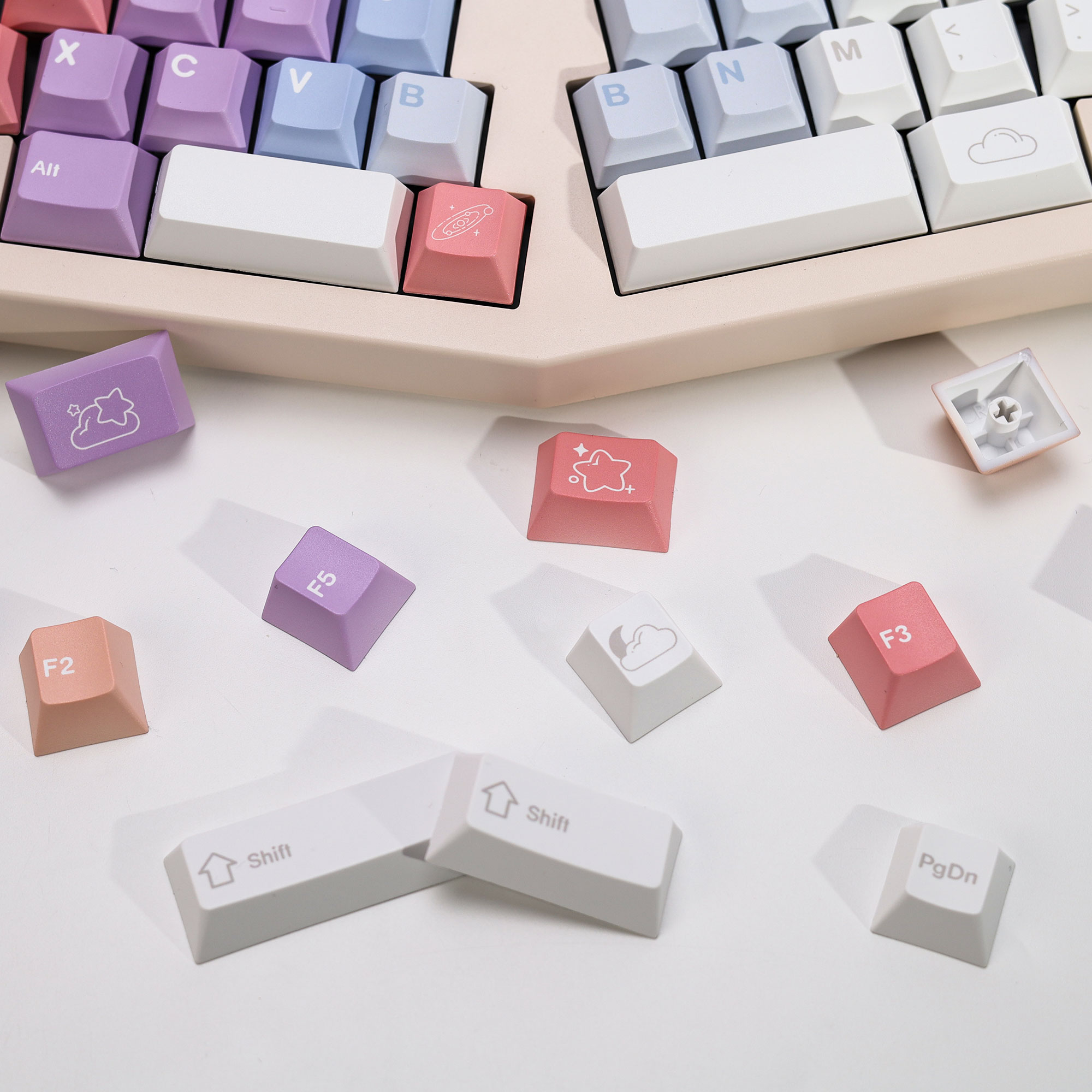 KBDiy Dreamscape Theme Keycaps - Retro Gaming Keycaps recensione e prezzo