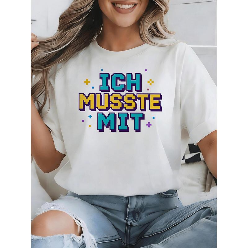 Ich Musste Mit German Meme T-S - Retro Gaming Font recensione e prezzo