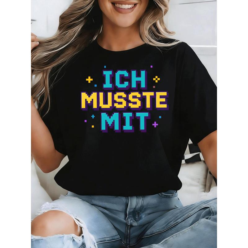 Ich Musste Mit German Meme T-S - Retro Gaming Font recensione e prezzo