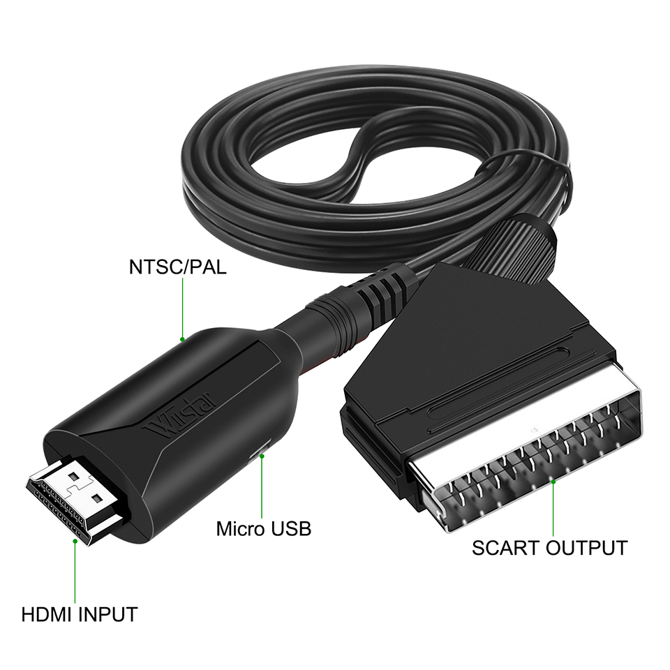 Convertitore cavo HDMI-compati - Scart To Hdmi recensione e prezzo