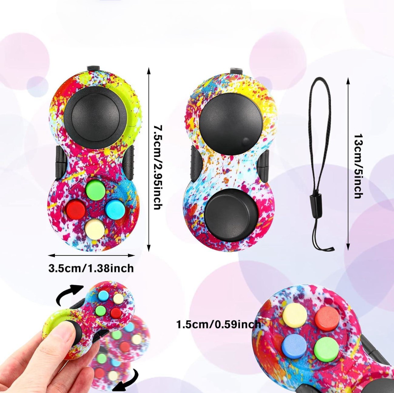Fidget Pad Retro Classic Fidge - Console Retro Gaming Portable recensione e prezzo