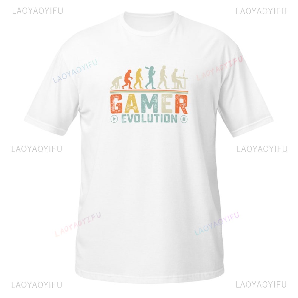 T-shirt Gamer Evolution T-shir - Retro Gaming Ideas recensione e prezzo