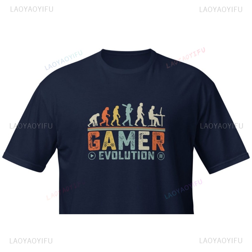 T-shirt Gamer Evolution T-shir - Retro Gaming Ideas recensione e prezzo