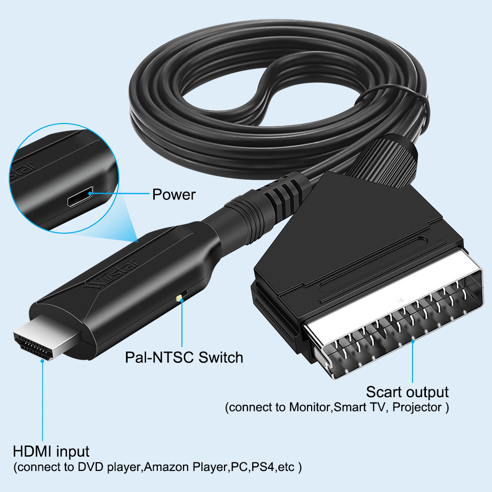 Adattatore convertitore audio  - Scart To Hdmi recensione e prezzo