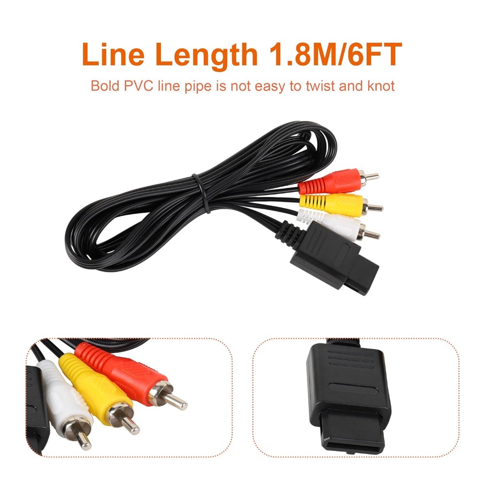 N64/Gamecube/SNES/SFC cavo AV  - Retro Gaming Cable recensione e prezzo