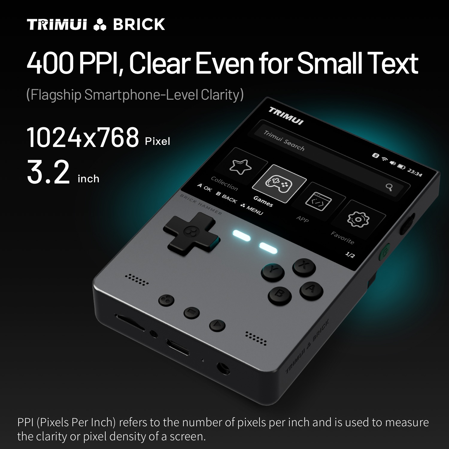 TRIMUI BRICK HAMMER Console di - Retro Gaming Device Handheld recensione e prezzo