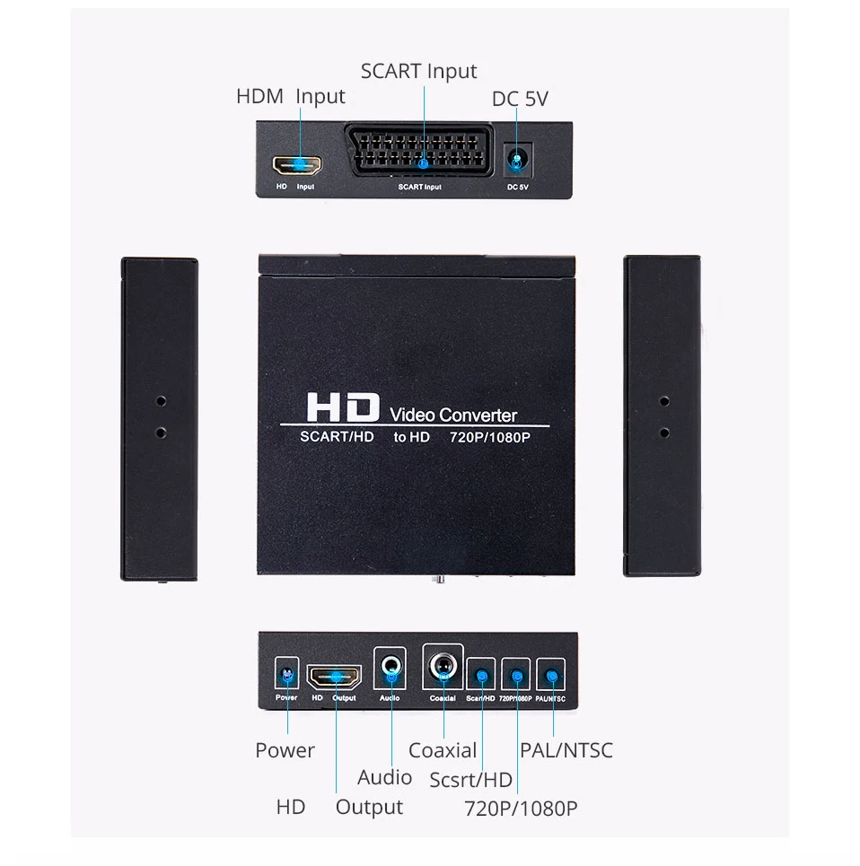 Convertitore Video SCART HDMI  - Scart To Hdmi recensione e prezzo