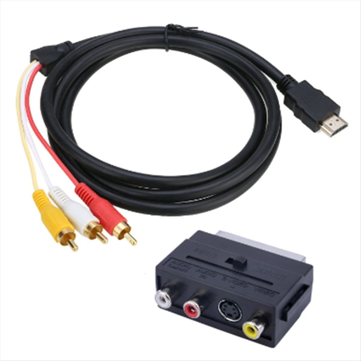 (A32M) Cavo Adattatore 2-in-1  - Scart To Hdmi recensione e prezzo