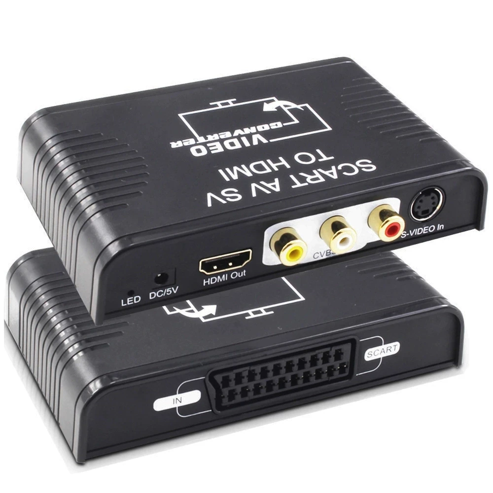Convertitore S-Video AV Scart  - Scart To Hdmi recensione e prezzo