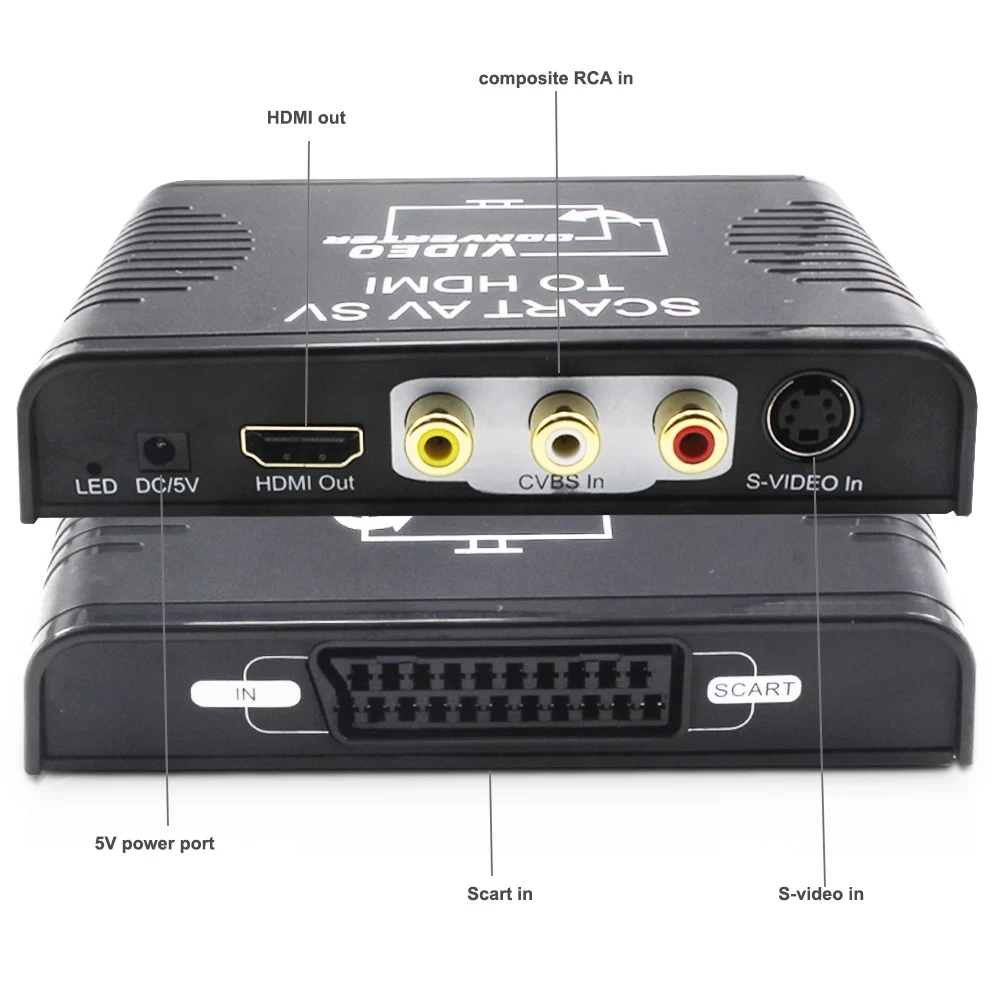 Convertitore S-video composito - Scart To Hdmi recensione e prezzo