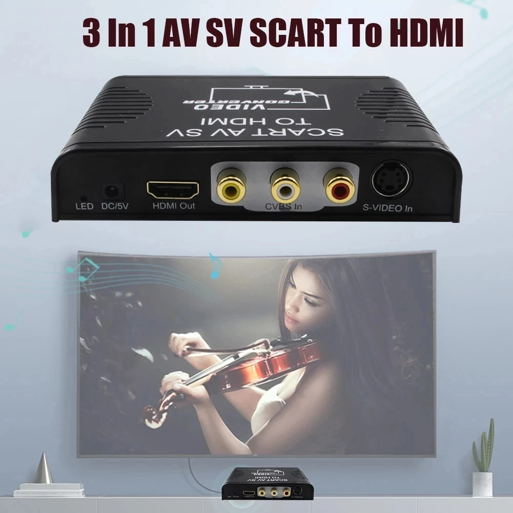 Convertitore S-video composito - Scart To Hdmi recensione e prezzo